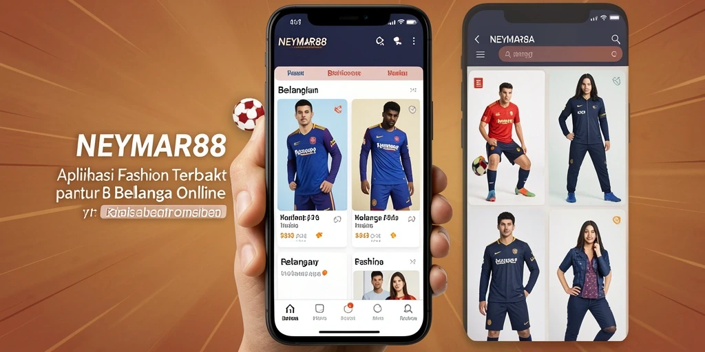 Antarmuka NEYMAR88 yang menarik dan fungsional untuk belanja fashion.